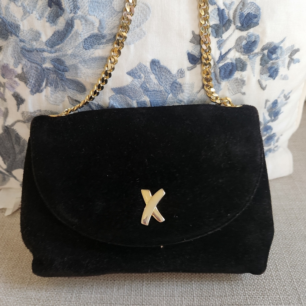 Paloma Picaso Vintage Suede Handbag